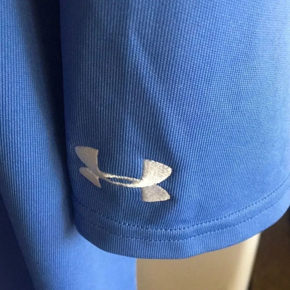 Blue Under Armour Polo - Picture 4 of 5